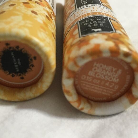 2 - Beekman 1802 Honey and Orange Blossom goat milk lip balm NIB .15 oz - Picture 4 of 4